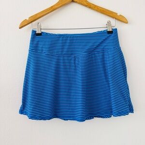 Kyodan Blue Striped Skirt Skort - Golf Tennis Two Tone